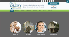 Desktop Screenshot of olneydentalcenter.com